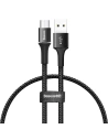 Cablul micro USB cu iluminare LED Baseus Halo 3A 0.25m (negru)
