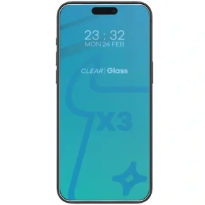 Kup 3x Szkło na ekran + szkło na aparat BIZON Clear do Apple iPhone 15 Pro Max - BIZ3509 - {ean13} - Sklep Home Screen