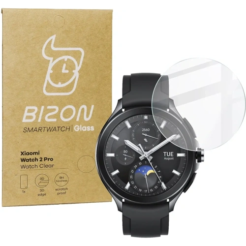 Kup Szkło hartowane Bizon Glass Watch Clear do Xiaomi Watch 2 Pro - BIZ3511 - {ean13} - Sklep Home Screen