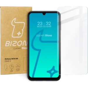 Kup Szkło hartowane Bizon Glass Clear 2 do Samsung Galaxy M34 5G - BIZ3517 - {ean13} - Sklep Home Screen