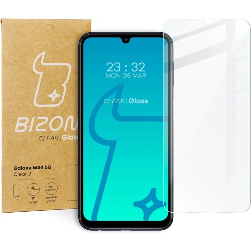 Kup Bizon Glass Clear 2 Samsung Galaxy M34 5G - BIZ3517 - {ean13} - Sklep Home Screen