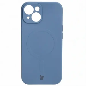 Buy Bizon Case Silicone Magnetic Apple iPhone 15 navy blue - BIZ3520 - {ean13} - Home Screen Store Europe