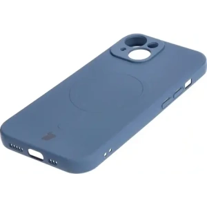 Buy Bizon Case Silicone Magnetic Apple iPhone 15 navy blue - BIZ3520 - {ean13} - Home Screen Store Europe