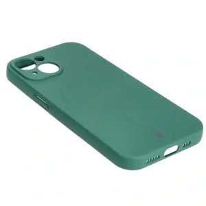 Buy Bizon Case Silicone Magnetic Apple iPhone 15 dark green - BIZ3521 - {ean13} - Home Screen Store Europe
