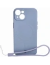 Bizon Case Szilikon Magnetic Apple iPhone 15 szürke
