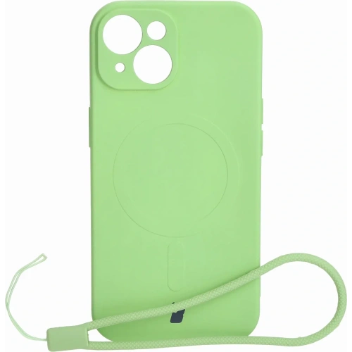 Kup Bizon Case Silicone Magnetic Apple iPhone 15 verde deschis - BIZ3523 - {ean13} - Sklep Home Screen