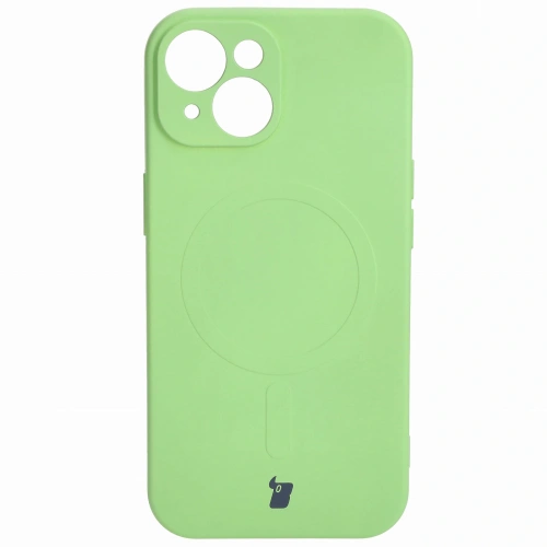 Kup Bizon Case Silikon Magnetic Apple iPhone 15 hellgrün - BIZ3523 - {ean13} - Sklep Home Screen