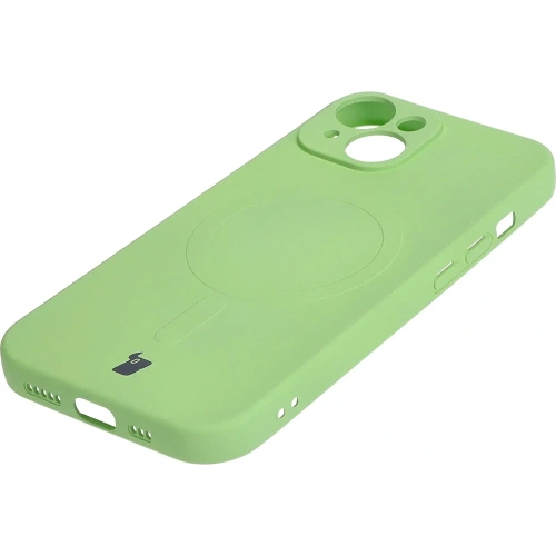 Kup Bizon Case Silikon Magnetic Apple iPhone 15 hellgrün - BIZ3523 - {ean13} - Sklep Home Screen