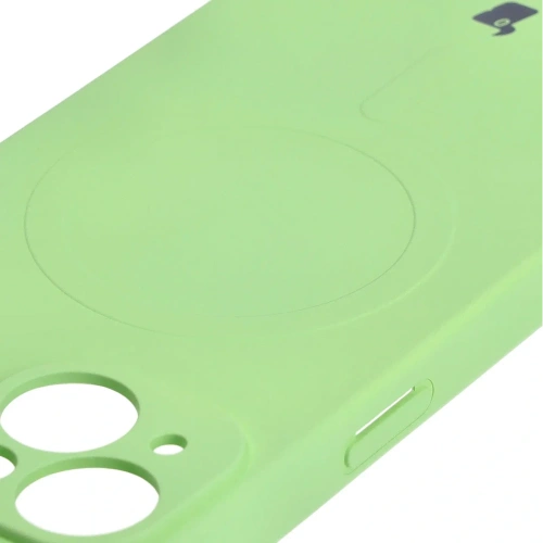 Kup Bizon Case Silikon Magnetic Apple iPhone 15 hellgrün - BIZ3523 - {ean13} - Sklep Home Screen