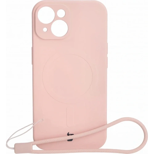 Kup Etui silikonowe z pierścieniem magnetycznym Bizon Case Silicone Magnetic do Apple iPhone 15 jasnoróżowe - BIZ3524 - {ean13} - Sklep Home Screen