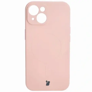 Buy Bizon Case Silicone Magnetic Apple iPhone 15 light pink - BIZ3524 - {ean13} - Home Screen Store Europe
