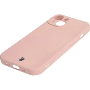 Buy Bizon Case Silicone Magnetic Apple iPhone 15 light pink - BIZ3524 - {ean13} - Home Screen Store Europe