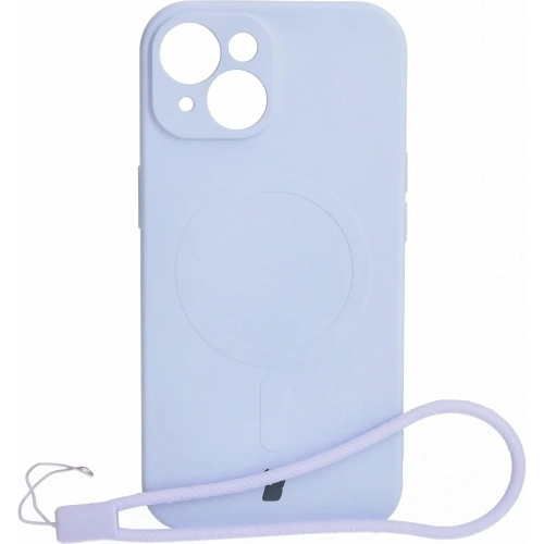 Kup Etui silikonové s magnetickým kroužkem Bizon Case Silicone Magnetic pro Apple iPhone 15 světle fialové - BIZ3525 - {ean13} - Sklep Home Screen