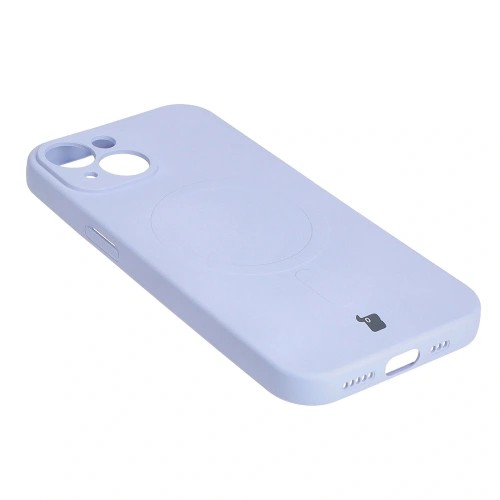 Kup Etui silikonové s magnetickým kroužkem Bizon Case Silicone Magnetic pro Apple iPhone 15 světle fialové - BIZ3525 - {ean13} - Sklep Home Screen