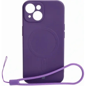 Buy Bizon Case Silicone Magnetic Apple iPhone 15 plum - BIZ3526 - {ean13} - Home Screen Store Europe