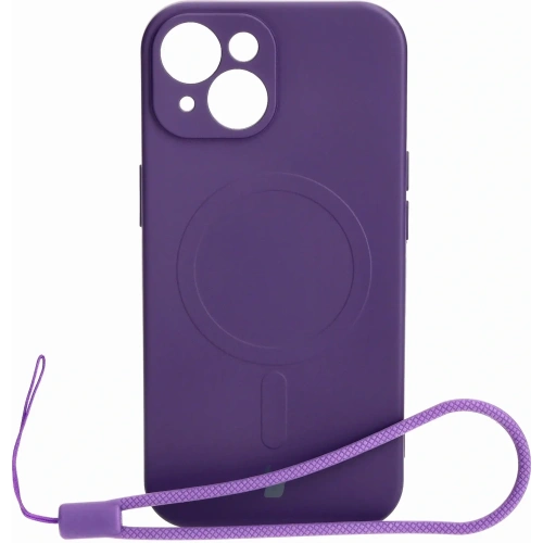 Kup Bizon Case Silikon Magnetic Apple iPhone 15 Pflaume - BIZ3526 - {ean13} - Sklep Home Screen