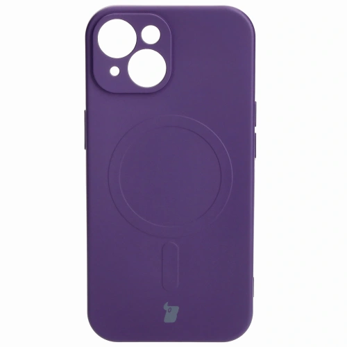 Kup Bizon Case Silikon Magnetic Apple iPhone 15 Pflaume - BIZ3526 - {ean13} - Sklep Home Screen