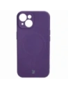 Kup Etui silikonowe z pierścieniem magnetycznym Bizon Case Silicone Magnetic do Apple iPhone 15 śliwkowe - BIZ3526 - {ean13} - Sklep Home Screen