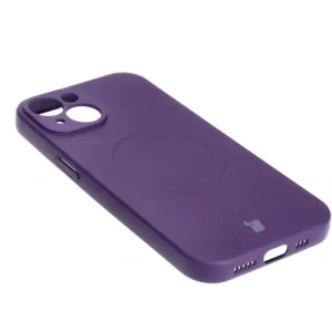 Buy Bizon Case Silicone Magnetic Apple iPhone 15 plum - BIZ3526 - {ean13} - Home Screen Store Europe