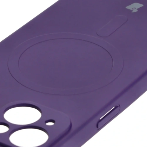 Kup Bizon Case Silikon Magnetic Apple iPhone 15 Pflaume - BIZ3526 - {ean13} - Sklep Home Screen