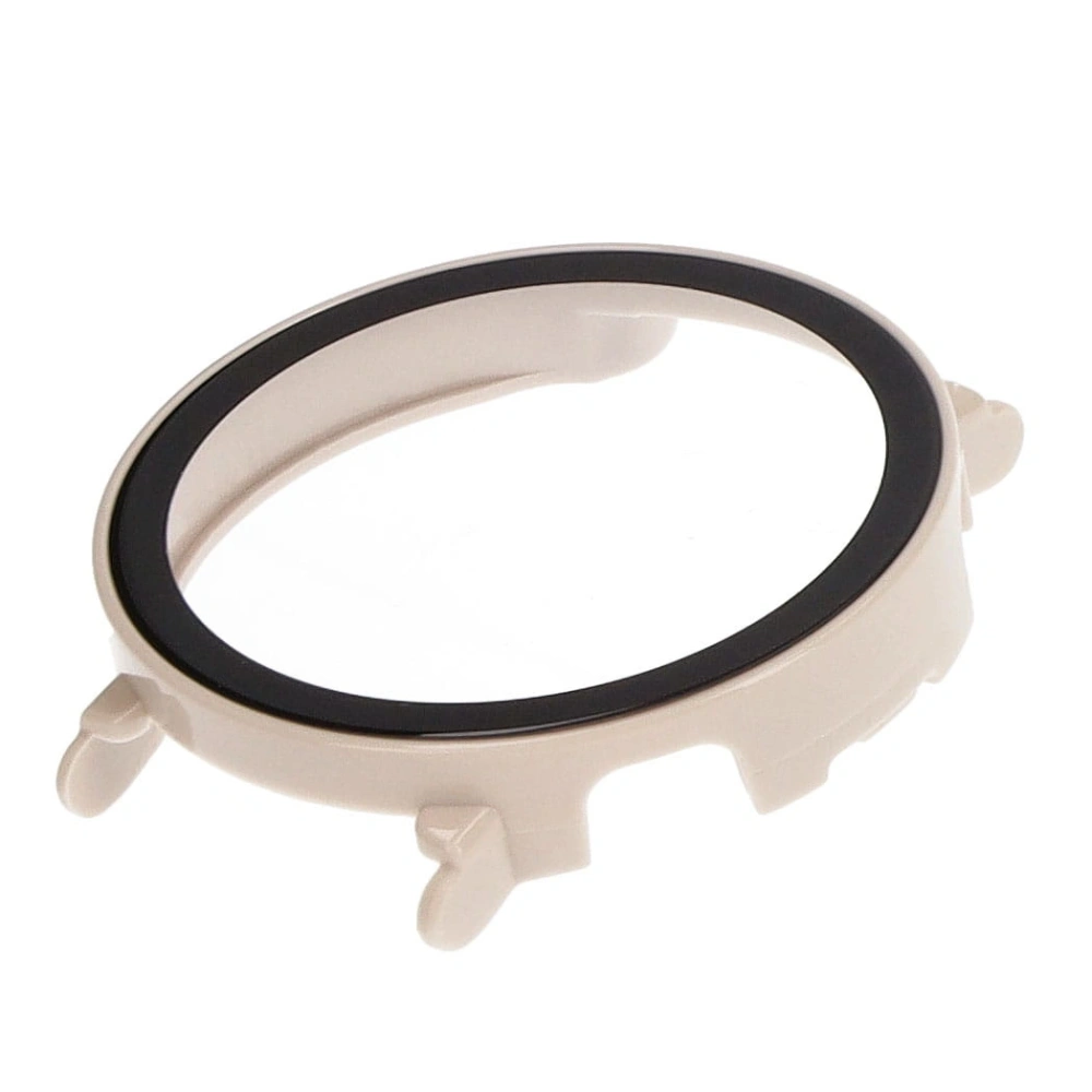 Etui Bizon Case+Glass Watch do Huawei Watch GT 4 41 mm beżowe