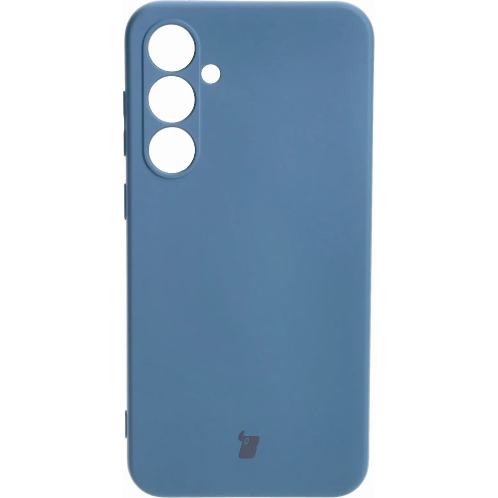 Etui Bizon Case Silicone do Samsung Galaxy S23 FE granatowe
