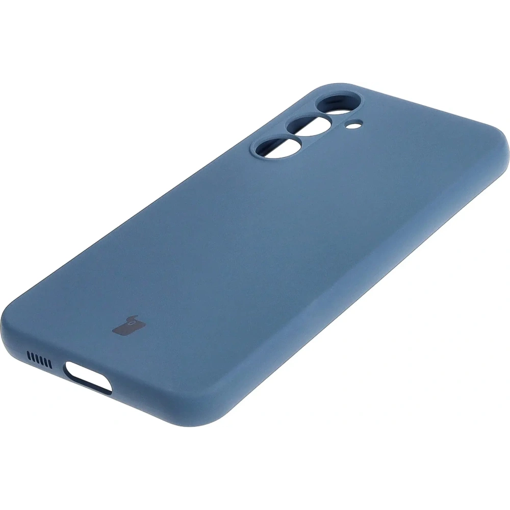 Etui Bizon Case Silicone do Samsung Galaxy S23 FE granatowe