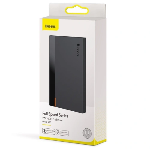 Kup Obudowa dyscului Baseus HDD Full Speed Series 2,5" Micro USB (negru) - BSU1416BLK - {ean13} - Sklep Home Screen