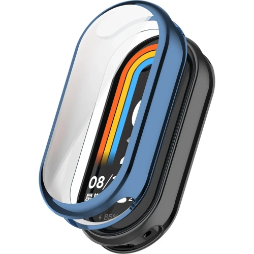 Kup Bizon Case Watch Felipe Xiaomi Mi Smart Band 8 albastru - BIZ3543 - {ean13} - Sklep Home Screen