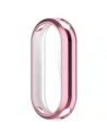 Etui Bizon Case Watch Felipe do Xiaomi Mi Smart Band 8 różowe