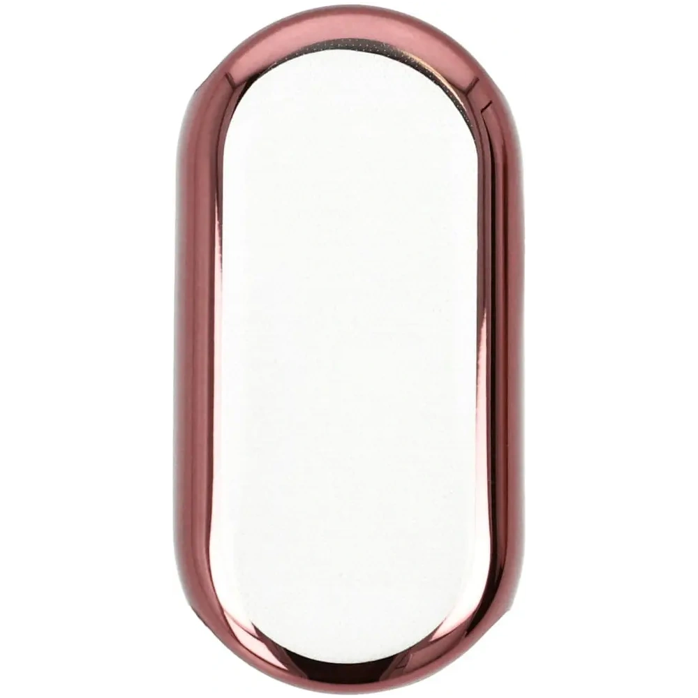 Etui z osłoną ekranu Bizon Case Watch Felipe do Xiaomi Mi Smart Band 8 różowe