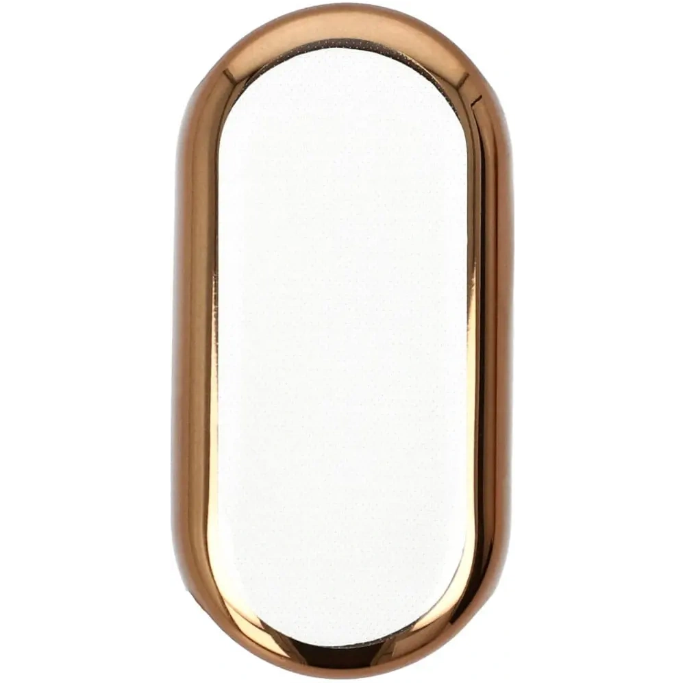 Etui z osłoną ekranu Bizon Case Watch Felipe do Xiaomi Mi Smart Band 8 różowozłote