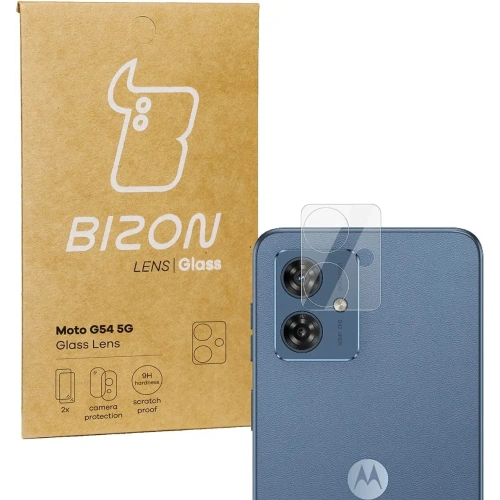 Kup Bizon üveg lencse Motorola Moto G54 5G [2 CSOMAG] - BIZ3551 - {ean13} - Sklep Home Screen