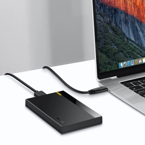 Kup Obudowa dysku Baseus HDD Full Speed Series 2,5" USB-C 2 Generacji (czarny) - BSU1417BLK - {ean13} - Sklep Home Screen