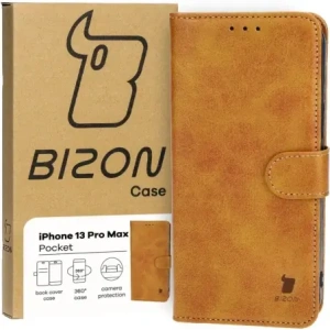 Kup Bizon Case Pocket Apple iPhone 13 Pro Max braun - BIZ3553 - {ean13} - Sklep Home Screen