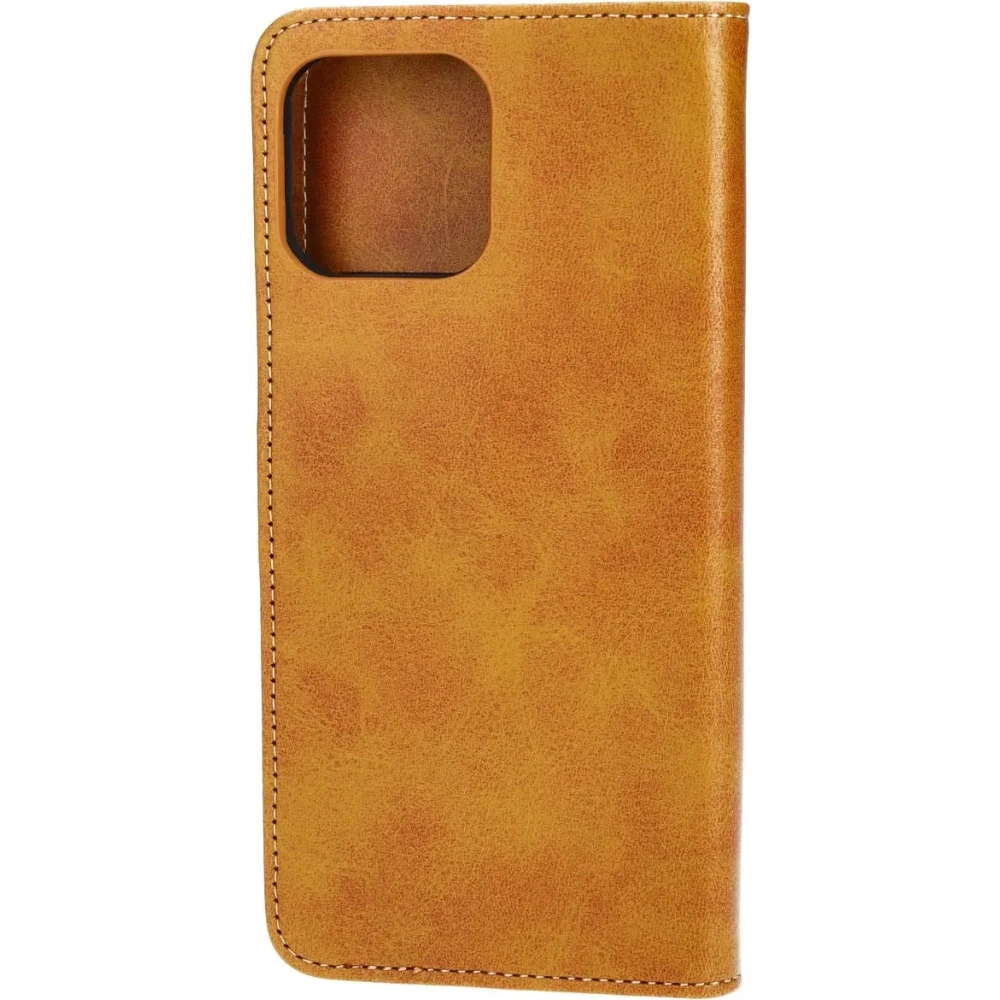 Etui z klapką Bizon Case Pocket do Apple iPhone 13 Pro Max brązowe