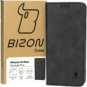 Kup Etui z klapką Bizon Case Pocket Pro do Apple iPhone 14 Plus czarne - BIZ3554 - {ean13} - Sklep Home Screen