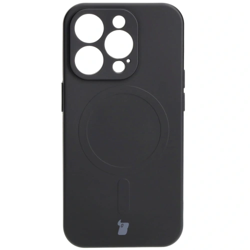 Kup Bizon Case Silikon Magnetic Apple iPhone 15 Pro schwarz - BIZ3559 - {ean13} - Sklep Home Screen