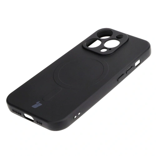 Kup Bizon Case Silikon Magnetic Apple iPhone 15 Pro schwarz - BIZ3559 - {ean13} - Sklep Home Screen