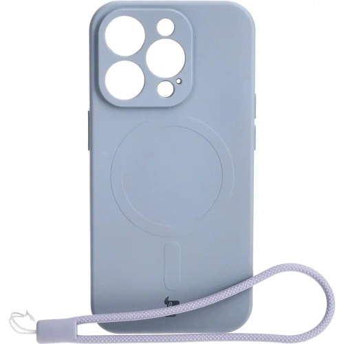 Kup Bizon Case Silikon Magnetic Apple iPhone 15 Pro grau - BIZ3562 - {ean13} - Sklep Home Screen