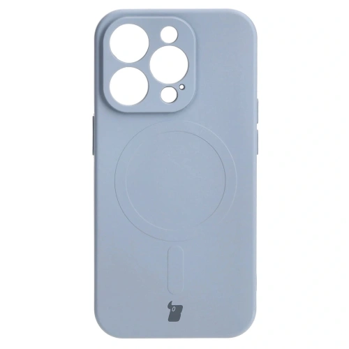 Kup Bizon Case Silikon Magnetic Apple iPhone 15 Pro grau - BIZ3562 - {ean13} - Sklep Home Screen