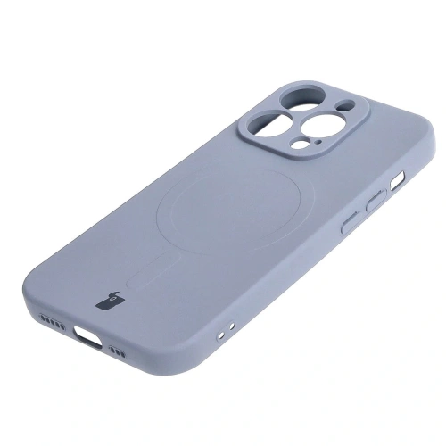 Kup Bizon Case Silikon Magnetic Apple iPhone 15 Pro grau - BIZ3562 - {ean13} - Sklep Home Screen
