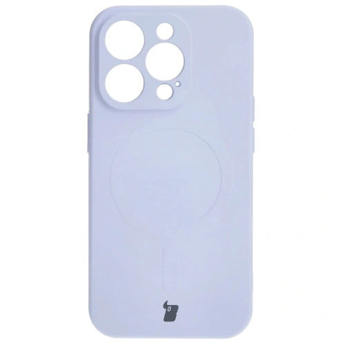 Kup Bizon Case Silicone Magnetic Apple iPhone 15 Pro violet deschis - BIZ3563 - {ean13} - Sklep Home Screen