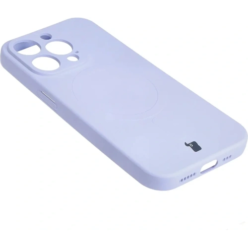 Kup Bizon Case Silicone Magnetic Apple iPhone 15 Pro violet deschis - BIZ3563 - {ean13} - Sklep Home Screen