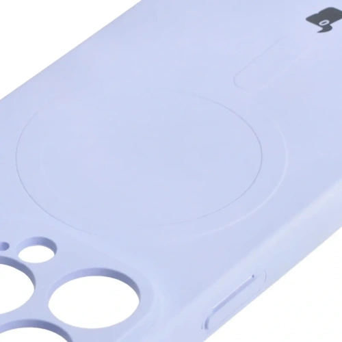 Kup Etui silikonowe z pierścieniem magnetycznym Bizon Case Silicone Magnetic do Apple iPhone 15 Pro jasnofioletowe - BIZ3563 - {ean13} - Sklep Home Screen