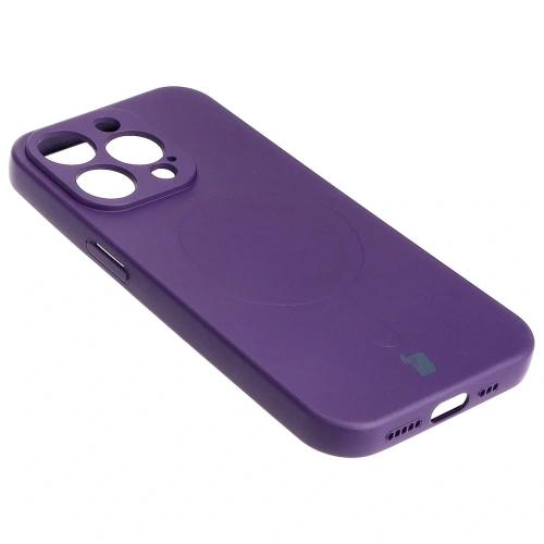Kup Bizon Case Silikon Magnetic Apple iPhone 15 Pro Pflaume - BIZ3564 - {ean13} - Sklep Home Screen
