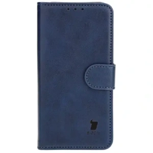Kup Etui z klapką Bizon Case Pocket do Apple iPhone 15 Pro granatowe - BIZ3566 - {ean13} - Sklep Home Screen