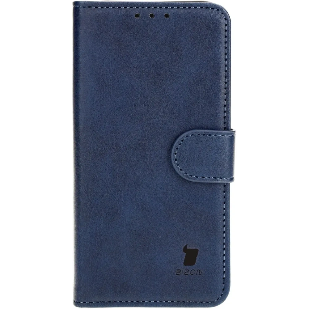 Etui z klapką Bizon Case Pocket do Apple iPhone 15 Pro granatowe