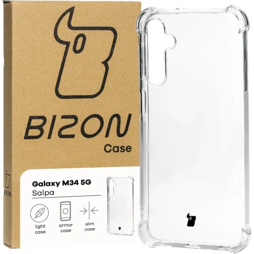 Kup Bizon Case Salpa Samsung Galaxy M34 5G transparent - BIZ3569 - {ean13} - Sklep Home Screen