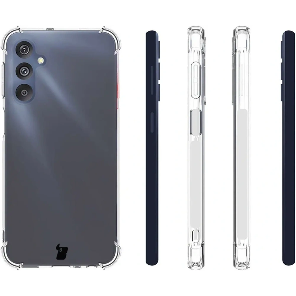 Elastyczne etui Bizon Case Salpa do Samsung Galaxy M34 5G przezroczyste